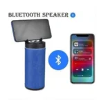 Plastic Rubber Wireless KT125 Bluetooth Speaker (Blue) - Image 3