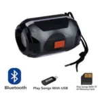 Plastic Rubber Wireless A005 Bluetooth Speaker (Black) - Image 2