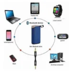 Plastic Rubber Wireless TG111 Bluetooth Speaker (Blue) - Image 3