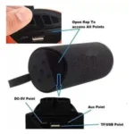 Plastic Rubber Wireless TG113 Bluetooth Speaker (Foji) - Image 2
