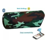Plastic Rubber Wireless TG113 Bluetooth Speaker (Foji) - Image 3