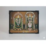 Wooden Tirupati Balaji Padmavati Venkateshwara Swamy Table Top Devotional Player (Multicolor) - Image 3