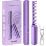 Generic Pack of 2 Rechargeable Mini Hair Straightener (Multicolor) - Image 6