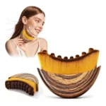 Generic Pack of 2 Lymphatic Contour Face Brush (Brown)