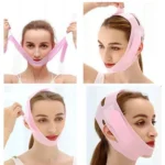 Generic Pack of 2 V Face Mask (Pink) - Image 3