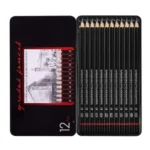 Generic Pack of 2 12 pcs Art Pencil Kit Set (Black) - Image 3
