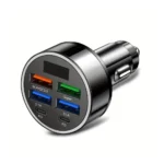 Generic Pack of 2 6 In 1 Car Charger (Black) - Image 3