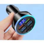Generic Pack of 2 6 In 1 Car Charger (Black) - Image 2