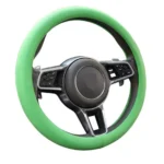 Generic Pack of 2 Universal Soft Silicone Steering Wheel Cover (Green) - Image 6
