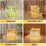 Generic Cube Tulip Lamp (Multicolor) - Image 2