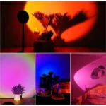 Generic Sunset Lamp With Remote (Black) - Image 3
