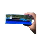 Generic Decorative Liquid Wave Cruise Ship (Blue) - Image 4