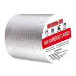 Generic Pack of 2 Aluminium Waterproof Foil Tape 4 Inch (Silver)