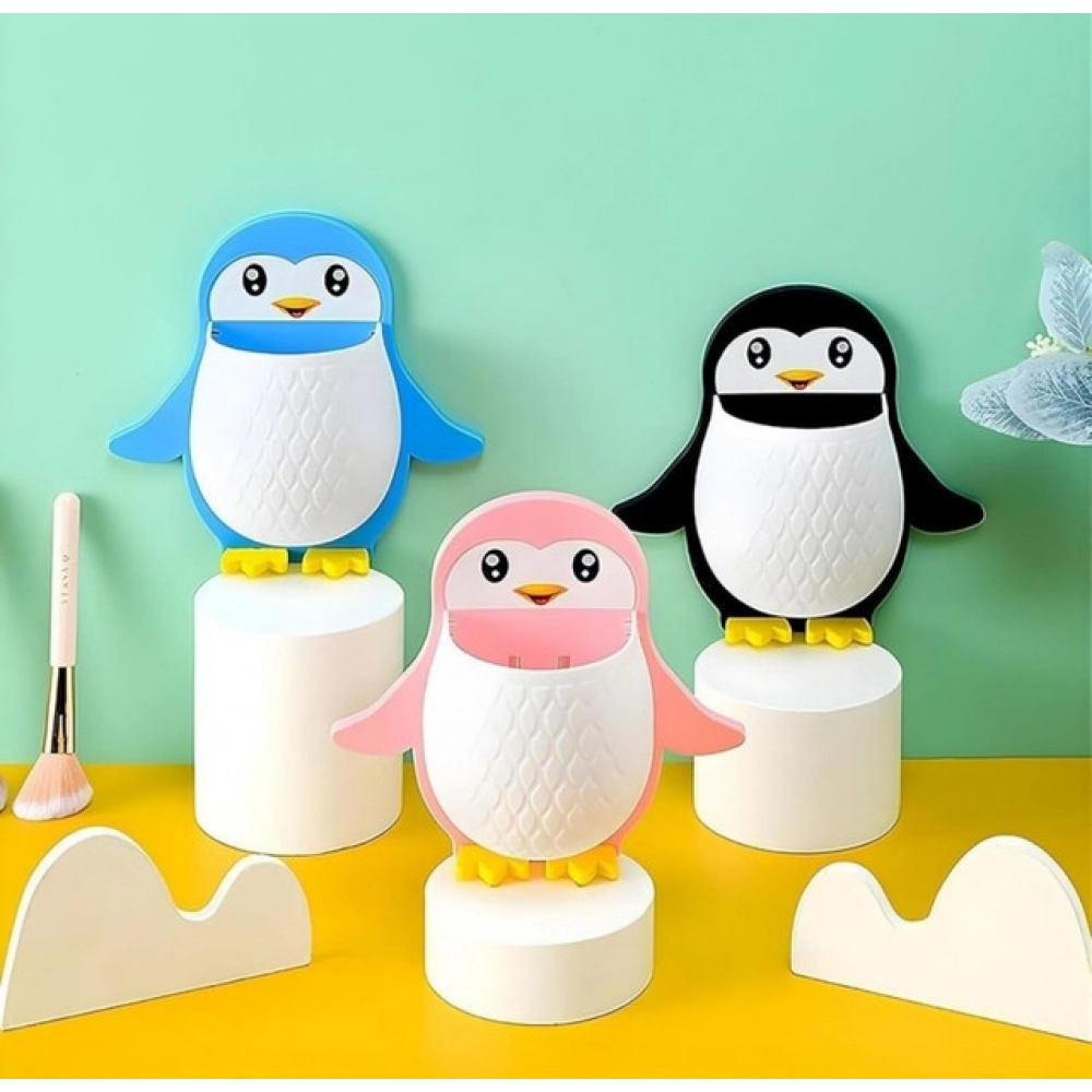 PID-66848-Pack-of-2-Wall-Mounted-Penguin-Design-Toothpaste-Holder-Multicolor-1-1000x1000-1.webp Generic Pack of 3 Wall Mounted Penguin Design Toothpaste Holder (Multicolor) - Image 1
