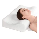 Generic Memory Foam Orthopedic Neck Pillow (White) - Image 4