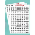 Generic Pack of 3 Switch Board Sticker (Black) - Image 2