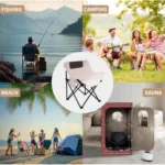 Generic Foldable Camping Chair (Black) - Image 2