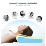 Generic Orthopedic Neck Pillow (Sky Blue) - Image 4