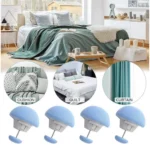 Generic Pack of 5 Duvet Clips (Blue) - Image 2