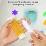Generic Pack of 2 Toilet Freshner And Cleaner Flower Gel (Multicolor) - Image 3