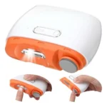 Generic 2 In 1 Electric Nail Clipper (White) - Image 5