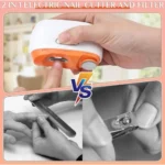 Generic 2 In 1 Electric Nail Clipper (White) - Image 3