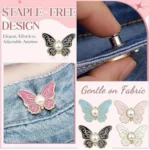 Generic Pack of 3 Jeans Clip Butterfly (Multicolor) - Image 3