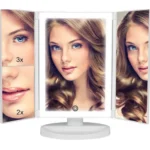 Generic Rechargeable Makeup Vanity Mirror (Silver)