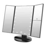 Generic Rechargeable Makeup Vanity Mirror (Silver) - Image 5