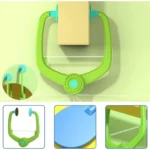Generic Pack of 2 Solo Tennis Trainer (Green) - Image 2