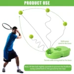 Generic Pack of 2 Tennis Practice Device (Blue) - Image 2
