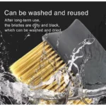 Generic Pack of 3 Car Dashboard Cleaning Brush (Black) - Image 2