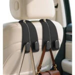 Generic Pack of 2 Leather Car Seat Headrest Hook (Black) - Image 5