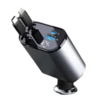 Generic Retractable Car Charger (Grey) - Image 5