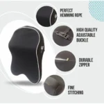 Generic Memory Foam Car Headrest Pillow (Black) - Image 2