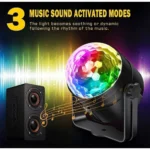 Generic RGB Disco Light (Black) - Image 2