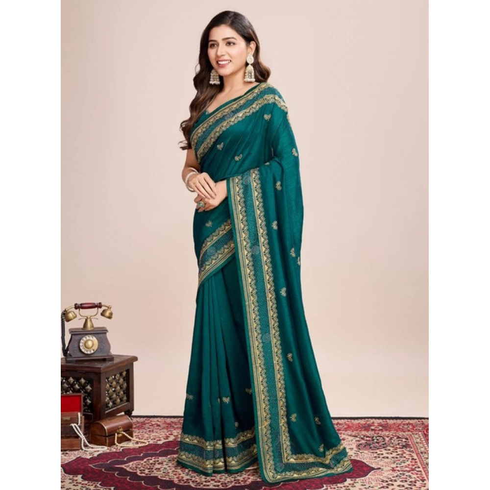 PID-65579-Women-s-Vichitra-Silk-Embroidery-Work-Saree-With-Unstitched-Blouse-5-5-Mtr-Rama-2-1000x1000-1.webp Generic Women's Vichitra Silk Embroidery Work Saree With Unstitched Blouse 5.5Mtr (Rama) - Image 1