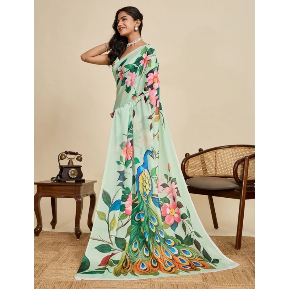 PID-65583-Women-s-Faux-Georgette-Printed-Saree-With-Unstitched-Blouse-5-5-Mtr-Light-Green-2-1000x1000-1.webp Generic Women's Faux_Georgette Printed Saree With Unstitched Blouse 5.5Mtr (Light_Green) - Image 1