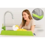 Generic Silicone Sink Splash Guard for Kitchen (Multicolor) - Image 2