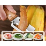 Generic Pack of 2 Multi Functional Vegetable Peeler (Multicolor) - Image 3