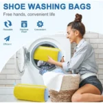 Generic Pack of 2 Shoe Washing Machine Bag (Yellow) - Image 2