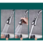 Generic 360 Degree Movable Faucet (Silver) - Image 4
