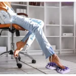 Generic Pack of 2 Portable Double Foot Massage Roller (Purple) - Image 3