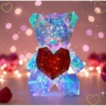 Generic Glowing Teddy Bear Night Light (Multicolor)