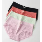 Generic Pack of 2 2020 women's Cotton High Waist Full Coverage Briefs (Multicolor)
