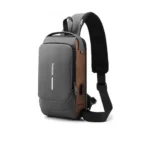 Generic Waterproof Sling Cross Backpack Bag (Black) - Image 2
