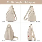 Generic Chest Bag (Off White) - Image 3