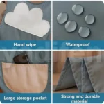 Generic Pack of 2 Kitchen Pocket Apron (Multicolor) - Image 2
