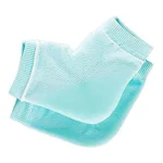 Generic Pack of 2 Half Gel Cotton Heel Socks (Blue) - Image 4