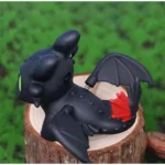 Generic Night Fury Dragon Keychain (Black) - Image 4